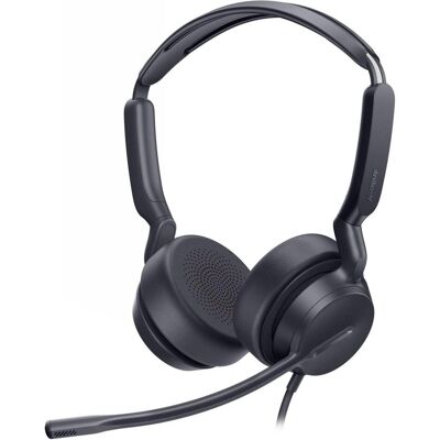Yealink UH 42 Serie (Kabelgebunden, USB-C), Office Headset, Schwarz Yealink UH 42 Serie (Kabelgebunden, USB-C), Office Headset, Schwarz