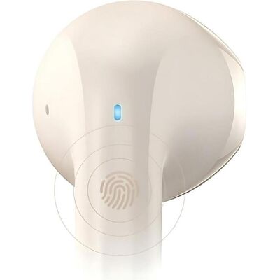 Usams US-YO17 TWS Earbuds --Rhymbo Series BT5.3 (Keine Geräuschunterdrückung, 7 h, Kabellos), Kopfhörer, Beige, Braun, Weiss Usams US-YO17 TWS Earbuds --Rhymbo Series BT5.3 (Keine Geräuschunterdrückung, 7 h, Kabellos), Kopfhörer, Beige, Braun, Weiss