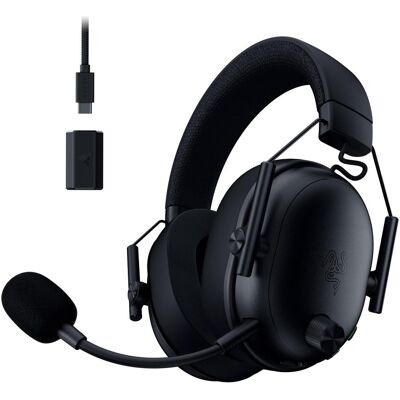 Razer BlackShark V3 - Black (Kabelgebunden, Kabellos), Gaming Headset, Schwarz Razer BlackShark V3 - Black (Kabelgebunden, Kabellos), Gaming Headset, Schwarz