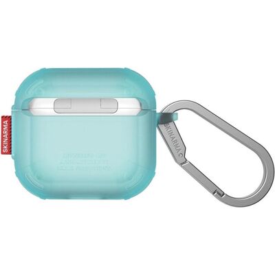 Skinarma Case Mecha CE for AirPods 4 turquoise (Kopfhörer Hülle), Kopfhörertasche + Schutzhülle, Türkis Skinarma Case Mecha CE for AirPods 4 turquoise (Kopfhörer Hülle), Kopfhörertasche + Schutzhülle, Türkis