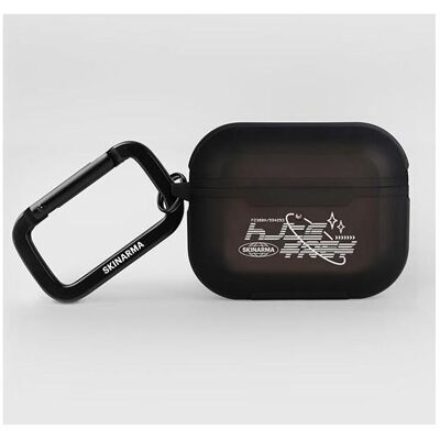 Skinarma case Kinzoku AirPods Pro 2 smoke (Kopfhörer Hülle), Kopfhörertasche + Schutzhülle, Schwarz Skinarma case Kinzoku AirPods Pro 2 smoke (Kopfhörer Hülle), Kopfhörertasche + Schutzhülle, Schwarz