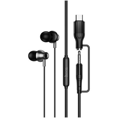 Hoco Kabelgebundene Kopfhörer Kabelgebundene Ohrhörer mit Mikrofon 3,5-mm-Klinkenstecker / USB-C M119A, Kopfhörer Hoco Kabelgebundene Kopfhörer Kabelgebundene Ohrhörer mit Mikrofon 3,5-mm-Klinkenstecker / USB-C M119A, Kopfhörer