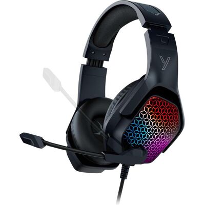 Yenkee YHP 3006 Trinity (Kabelgebunden), Gaming Headset, Mehrfarbig, Schwarz Yenkee YHP 3006 Trinity (Kabelgebunden), Gaming Headset, Mehrfarbig, Schwarz