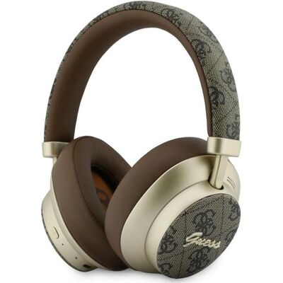 Guess Headphones nauszne Bluetooth ENC 4G Gold Script Metal brown (32 h, Kabellos), Kopfhörer, Braun Guess Headphones nauszne Bluetooth ENC 4G Gold Script Metal brown (32 h, Kabellos), Kopfhörer, Braun