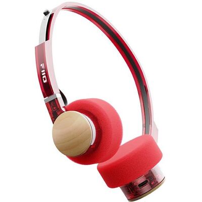 FiiO EH11 (Keine Geräuschunterdrückung, 27 h, Kabellos), Kopfhörer, Rot FiiO EH11 (Keine Geräuschunterdrückung, 27 h, Kabellos), Kopfhörer, Rot
