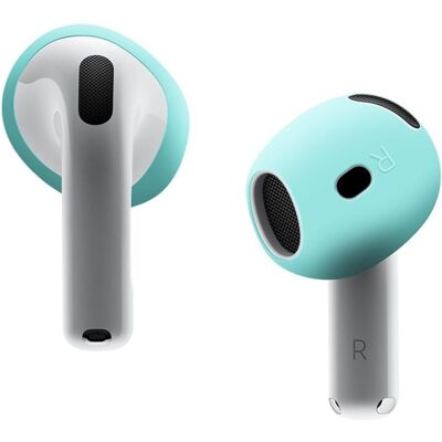 Screenguard Apple AirPods 4 (2024) Liquid Silicone Anti-Slip Ear Tips (Apple AirPods 4), Kopfhörer Ersatzteile, Türkis Screenguard Apple AirPods 4 (2024) Liquid Silicone Anti-Slip Ear Tips (Apple AirPods 4), Kopfhörer Ersatzteile, Türkis
