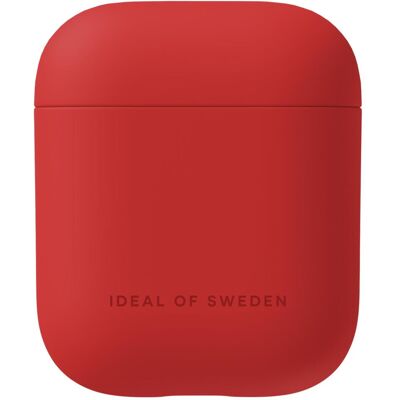 iDeal Of Sweden Airpods laadimiskarbiümbris (1/2 gen) Clear Case, punane (Ladecase Hülle), Kopfhörertasche + Schutzhülle, Rot iDeal Of Sweden Airpods laadimiskarbiümbris (1/2 gen) Clear Case, punane (Ladecase Hülle), Kopfhörertasche + Schutzhülle, Rot