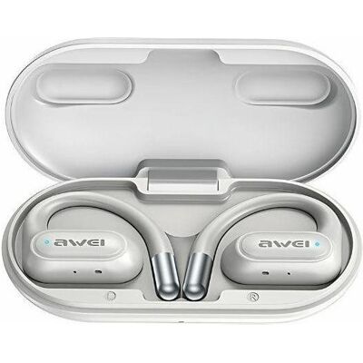 Awei T93 Weiße Bluetooth-Kopfhörer mit Ladestation Awei T93 Weiße Bluetooth-Kopfhörer mit Ladestation