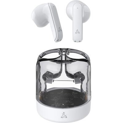 Sbox EB-TWS12 White (ANC, 5 h, Kabellos), Kopfhörer, Weiss Sbox EB-TWS12 White (ANC, 5 h, Kabellos), Kopfhörer, Weiss