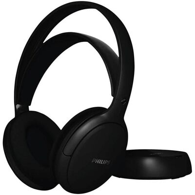 Philips CUF.TV PHI SHD6000 BK (Keine Geräuschunterdrückung, 30 h, Kabelgebunden, Kabellos), Kopfhörer, Schwarz Philips CUF.TV PHI SHD6000 BK (Keine Geräuschunterdrückung, 30 h, Kabelgebunden, Kabellos), Kopfhörer, Schwarz