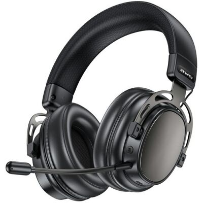 Awei Słuchawki nauszne bezprzewodowe AT36 Bluetooth 5.4 z mikrofonem czarne (48 h, Kabelgebunden, Kabellos), Kopfhörer, Schwarz Awei Słuchawki nauszne bezprzewodowe AT36 Bluetooth 5.4 z mikrofonem czarne (48 h, Kabelgebunden, Kabellos), Kopfhörer, Schwarz