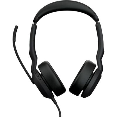 Jabra Evolve2 50 (Kabelgebunden, USB-C, Cisco, Google Meet, Microsoft Teams, Unify, Zoom), Office Headset, Schwarz Jabra Evolve2 50 (Kabelgebunden, USB-C, Cisco, Google Meet, Microsoft Teams, Unify, Zoom), Office Headset, Schwarz