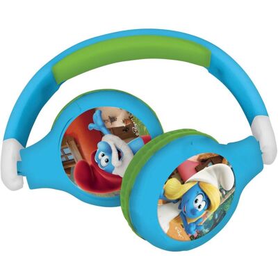 Lexibook 2-in-1 Bluetooth-Kopfhörer Die Schlümpfe Lexibook 2-in-1 Bluetooth-Kopfhörer Die Schlümpfe