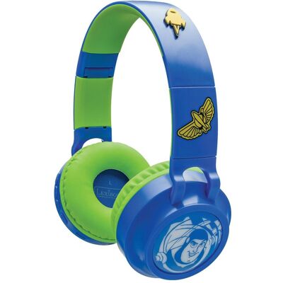 Lexibook - 3D DISNEY Toy Story design Bluetooth and Wired foldable Headphones with safe volume limi Lexibook - 3D DISNEY Toy Story design Bluetooth and Wired foldable Headphones with safe volume limi