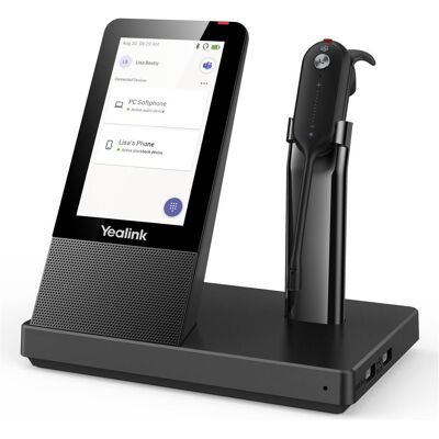 Yealink Wh67 Dect Wireless Headset (Kabellos, USB-A, Microsoft Teams), Office Headset Yealink Wh67 Dect Wireless Headset (Kabellos, USB-A, Microsoft Teams), Office Headset