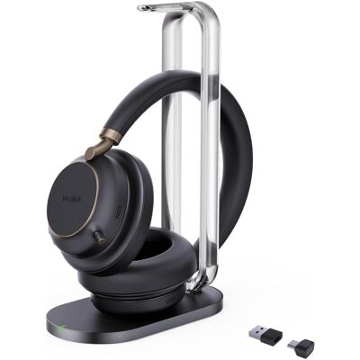 Yealink BH 76 (Kabellos, USB-C, Microsoft Teams), Office Headset, Schwarz Yealink BH 76 (Kabellos, USB-C, Microsoft Teams), Office Headset, Schwarz
