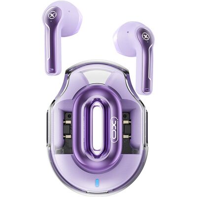 xO Bluetooth-Kopfhörer X43 TWS, lila (6 h, Kabellos), Kopfhörer, Violett xO Bluetooth-Kopfhörer X43 TWS, lila (6 h, Kabellos), Kopfhörer, Violett