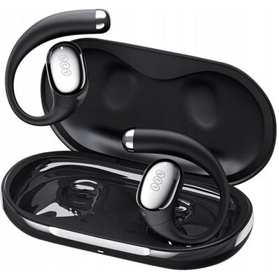 QCY TWS Crossky R70 wireless earphones (black) (13 h, Kabellos), Kopfhörer, Schwarz QCY TWS Crossky R70 wireless earphones (black) (13 h, Kabellos), Kopfhörer, Schwarz