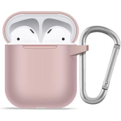 BlueO - Liquid Silicone Protect Case - for AirPods 1 - Sand Pink (Kopfhörer Hülle), Kopfhörertasche + Schutzhülle, Pink BlueO - Liquid Silicone Protect Case - for AirPods 1 - Sand Pink (Kopfhörer Hülle), Kopfhörertasche + Schutzhülle, Pink