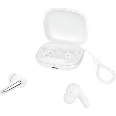 xO Bluetooth-Kopfhörer G53 TWS, weiss, mit ANC + ENC und Ständer (6 h, Kabellos), Kopfhörer, Weiss xO Bluetooth-Kopfhörer G53 TWS, weiss, mit ANC + ENC und Ständer (6 h, Kabellos), Kopfhörer, Weiss