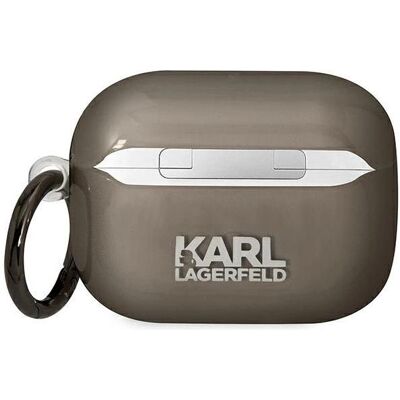 Karl Lagerfeld Schwarzer AirPods Pro Schutzhuelle Karl Lagerfeld Schwarzer AirPods Pro Schutzhuelle