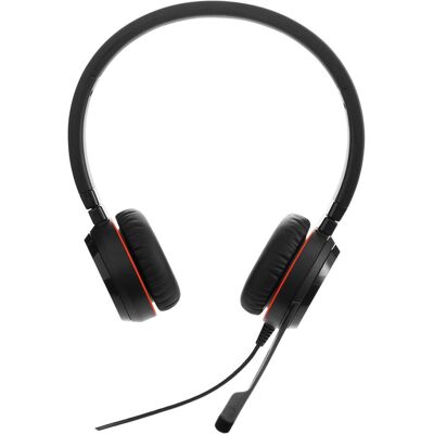 Jabra Evolve 20 (Kabelgebunden, USB-A, USB-C, Alcatel-Lucent, Avaya), Office Headset, Schwarz Jabra Evolve 20 (Kabelgebunden, USB-A, USB-C, Alcatel-Lucent, Avaya), Office Headset, Schwarz