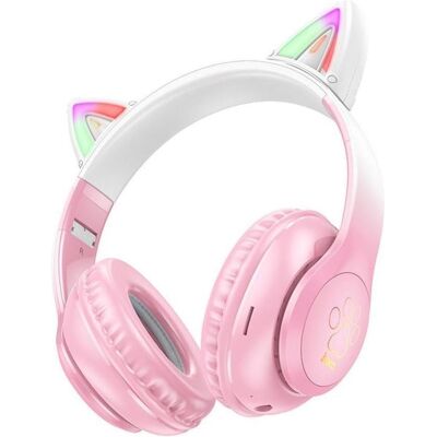 Hoco Drahtlose Kopfhörer drahtlose bluetooth Kopfhörer W42 Cat Ear Kirschblüte Hoco Drahtlose Kopfhörer drahtlose bluetooth Kopfhörer W42 Cat Ear Kirschblüte