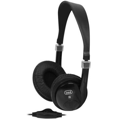 Trevi HTV 636 TV HEADPHONES (Kabelgebunden), Kopfhörer, Schwarz Trevi HTV 636 TV HEADPHONES (Kabelgebunden), Kopfhörer, Schwarz
