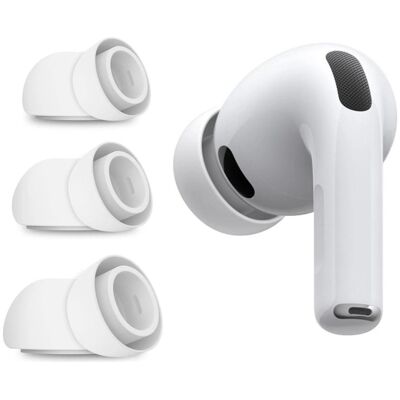 Tech-Protect Ohrstöpsel 3er-Pack Für Apple Airpods Pro 3 (Apple AirPods Pro (3rd Gen.)), Kopfhörer Ersatzteile, Weiss Tech-Protect Ohrstöpsel 3er-Pack Für Apple Airpods Pro 3 (Apple AirPods Pro (3rd Gen.)), Kopfhörer Ersatzteile, Weiss