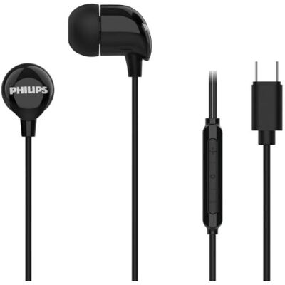 Philips TAE2146BK/03 Austinas ar mikrofonu (Kabelgebunden), Kopfhörer, Schwarz Philips TAE2146BK/03 Austinas ar mikrofonu (Kabelgebunden), Kopfhörer, Schwarz