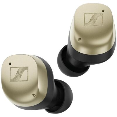 Sennheiser Momentum True Wireless 4 (ANC, 7 h, Kabellos), Kopfhörer, Schwarz, Gold Sennheiser Momentum True Wireless 4 (ANC, 7 h, Kabellos), Kopfhörer, Schwarz, Gold
