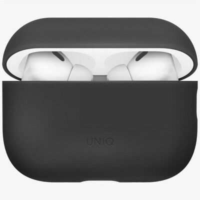 Uniq Case Lino for AirPods Pro 3 gen Silicone grey (Kopfhörer Hülle), Kopfhörertasche + Schutzhülle, Grau Uniq Case Lino for AirPods Pro 3 gen Silicone grey (Kopfhörer Hülle), Kopfhörertasche + Schutzhülle, Grau