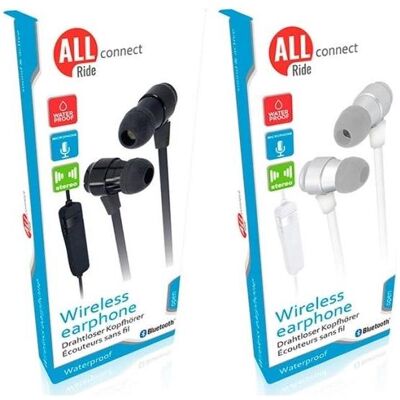 All Ride Connect Earphone BT with mic 2ass PP (Kabellos), Kopfhörer All Ride Connect Earphone BT with mic 2ass PP (Kabellos), Kopfhörer