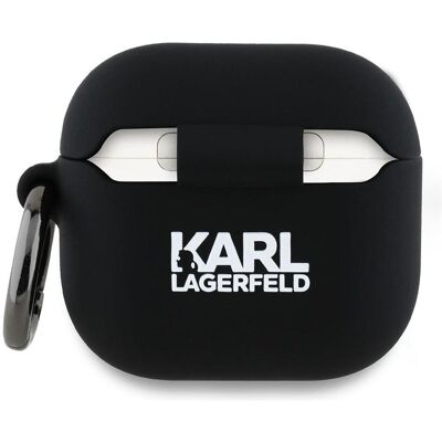 Karl Lagerfeld KLA4RUNIKK AirPods 4 Cover - Silikon Karl Lagerfeld KLA4RUNIKK AirPods 4 Cover - Silikon