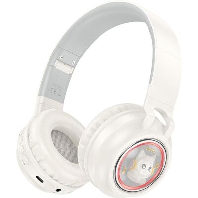 Hoco Wireless headphones wireless headphones bluetooth W50 milky white Hoco Wireless headphones wireless headphones bluetooth W50 milky white