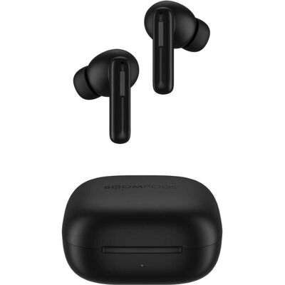 Boompods Bassline Hush Black (ANC, 30 h, Kabelgebunden, Kabellos), Kopfhörer, Schwarz Boompods Bassline Hush Black (ANC, 30 h, Kabelgebunden, Kabellos), Kopfhörer, Schwarz