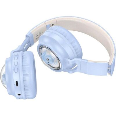 Hoco Wireless headphones wireless headphones bluetooth W50 blue Hoco Wireless headphones wireless headphones bluetooth W50 blue