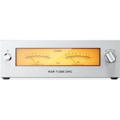 FiiO Warmer R2r (Display, Klangregelung, USB-DAC), Kopfhörerverstärker, Silber FiiO Warmer R2r (Display, Klangregelung, USB-DAC), Kopfhörerverstärker, Silber
