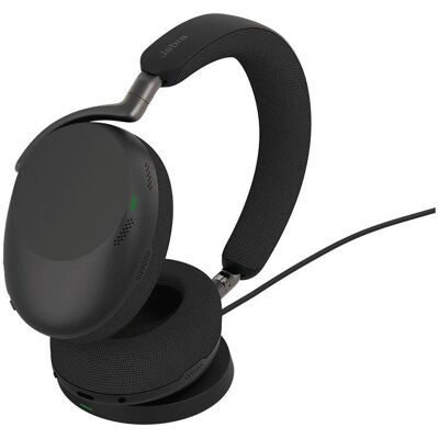 Jabra Evolve3 85 UC + Ladestation (Kabellos, USB-A, Unify), Office Headset, Schwarz Jabra Evolve3 85 UC + Ladestation (Kabellos, USB-A, Unify), Office Headset, Schwarz