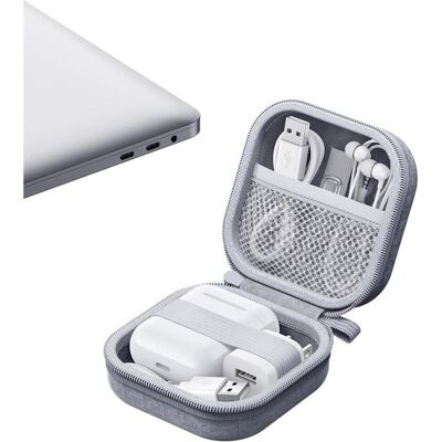 Usams Earphones Case TWS ZB351 gray (Kopfhörer Tasche), Kopfhörertasche + Schutzhülle, Grau Usams Earphones Case TWS ZB351 gray (Kopfhörer Tasche), Kopfhörertasche + Schutzhülle, Grau