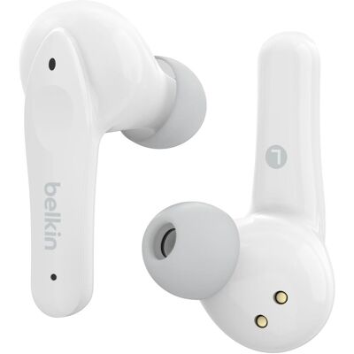 Belkin SoundForm Nano Bluetooth In-Ear Kinder Kopfhörer, kabellos, 85 dB Begrenzung, True Wireless Belkin SoundForm Nano Bluetooth In-Ear Kinder Kopfhörer, kabellos, 85 dB Begrenzung, True Wireless