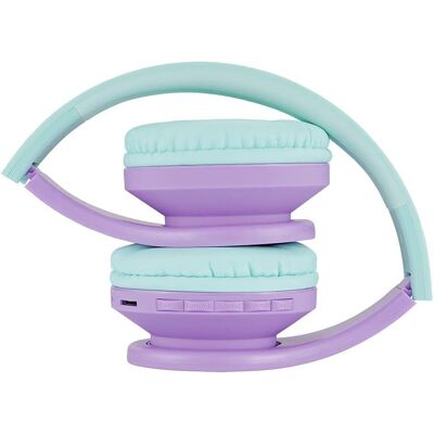 PowerLocus Bluetooth Headphones P1 Teal-Purple PowerLocus Bluetooth Headphones P1 Teal-Purple