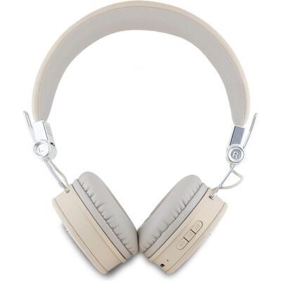 Guess GUBH70P Kabellose Kopfhörer mit ENC - Beige Guess GUBH70P Kabellose Kopfhörer mit ENC - Beige