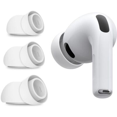 Tech-Protect Ohrstöpsel 3er-Pack Für Apple Airpods Pro 3 (Apple AirPods Pro (3rd Gen.)), Kopfhörer Ersatzteile, Weiss Tech-Protect Ohrstöpsel 3er-Pack Für Apple Airpods Pro 3 (Apple AirPods Pro (3rd Gen.)), Kopfhörer Ersatzteile, Weiss