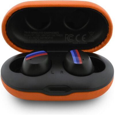 BMW Słuchawki Bluetooth TWS M Metal Logo ENC pomarańczowy (30 h, Kabellos), Kopfhörer, Orange BMW Słuchawki Bluetooth TWS M Metal Logo ENC pomarańczowy (30 h, Kabellos), Kopfhörer, Orange