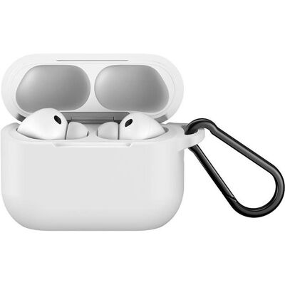 Devia Naked Silicone Case bílá / Pouzdro / AirPods Pro 3 / silikon (Kopfhörer Hülle), Kopfhörertasche + Schutzhülle, Weiss Devia Naked Silicone Case bílá / Pouzdro / AirPods Pro 3 / silikon (Kopfhörer Hülle), Kopfhörertasche + Schutzhülle, Weiss