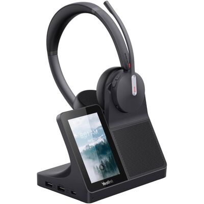 Yealink WH 64 (Kabelgebunden, Kabellos, USB-C, Microsoft Teams), Office Headset, Schwarz Yealink WH 64 (Kabelgebunden, Kabellos, USB-C, Microsoft Teams), Office Headset, Schwarz