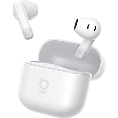 Baseus Bass BS2 Lite TWS Moon White (40 h, Kabellos), Kopfhörer, Weiss Baseus Bass BS2 Lite TWS Moon White (40 h, Kabellos), Kopfhörer, Weiss