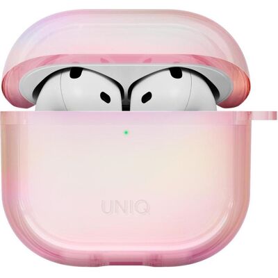 Uniq Iridescia for AirPods 4 Hang Case (Ladecase Hülle), Kopfhörertasche + Schutzhülle, Pink Uniq Iridescia for AirPods 4 Hang Case (Ladecase Hülle), Kopfhörertasche + Schutzhülle, Pink