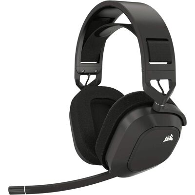 Corsair HS80 MAX Kabelloses Gaming-Headset (Kabellos), Gaming Headset, Grau Corsair HS80 MAX Kabelloses Gaming-Headset (Kabellos), Gaming Headset, Grau